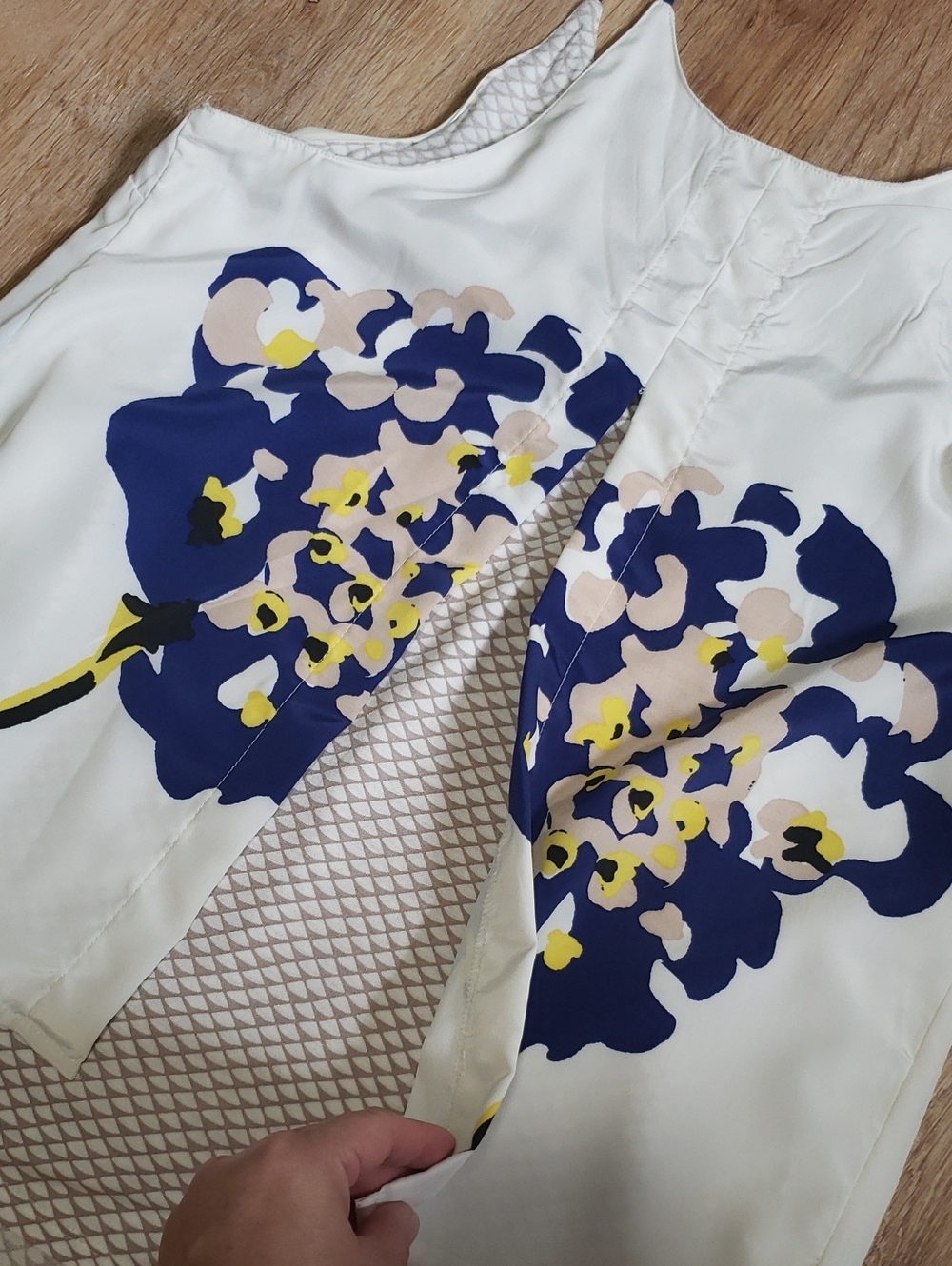 Anthropologie Porridge Layered Swing Split Back Tank, Floral Pattern, Size M - Picture 10 of 10